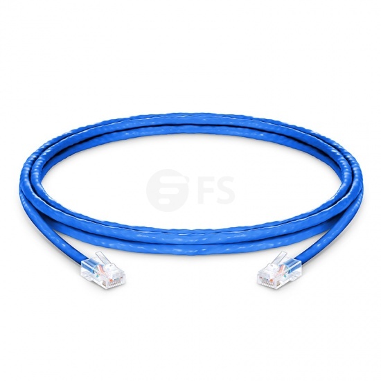 CAT5E patch cable100 FT No-Boot or Booted//ISO certified