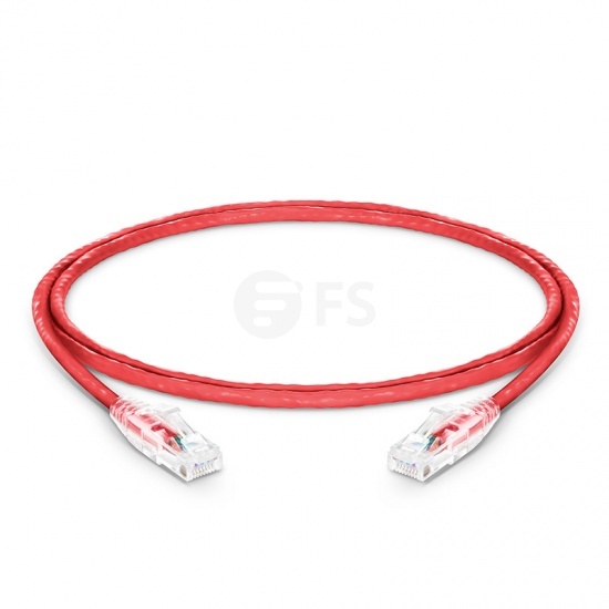 Ethernet Network Patch Cable 5ft Cat6 Snagless Unshielded UTP Red by:Cables Now