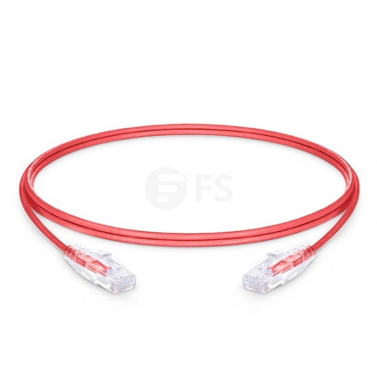 5ft Thin Cat6 Snagless Unshielded Rj45 Ethernet Cable Red Fs Singapore