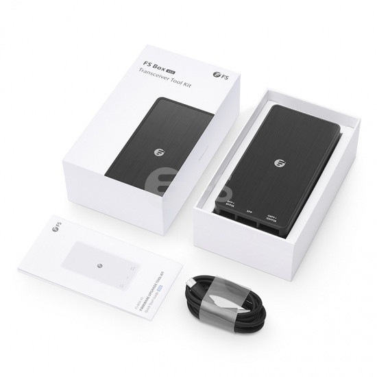 FS Box, MultiFunctional Transceiver Tool Kit, Support FS Transceivers