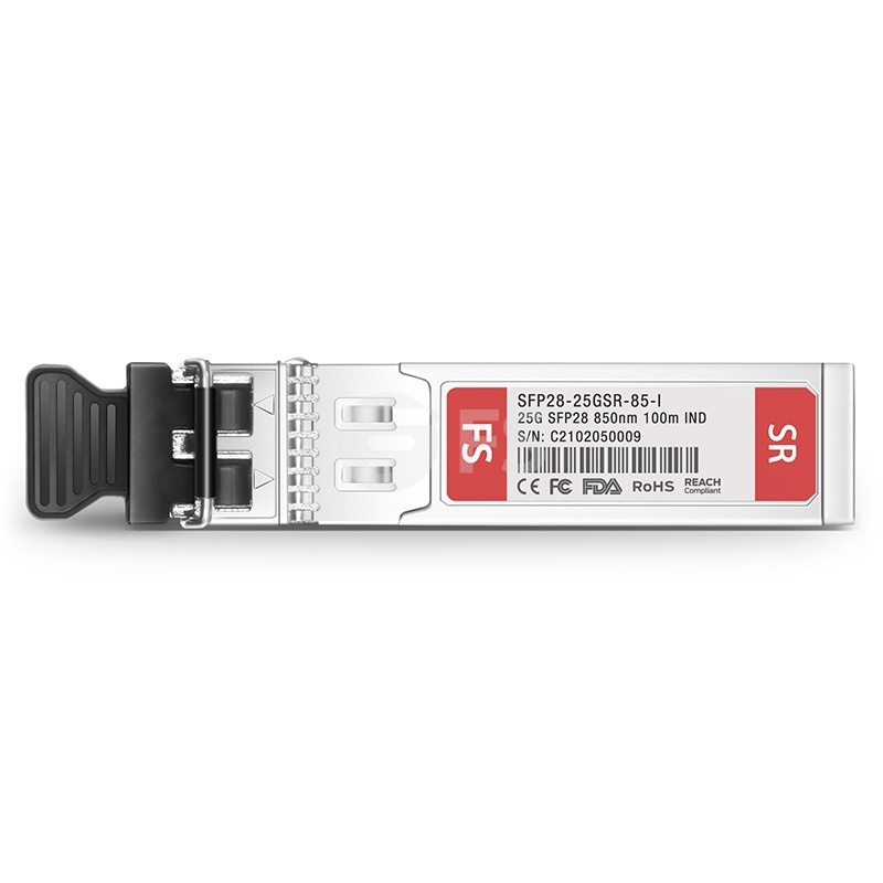 Cisco Sfp 25g Sr S I Compatible 25gbase Sr Sfp28 850nm 100m Industrial Dom Lc Mmf Optical Transceiver Module Fs