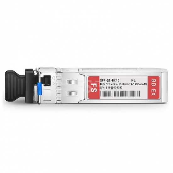 网件(Netgear)兼容BiDi SFP千兆单纤双向光模块  1310nm-TX/1490nm-RX 40km 