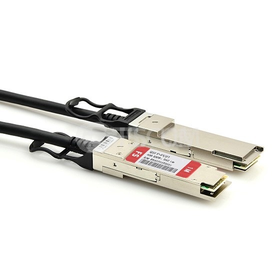 1m 惠普(HP)兼容/华三(H3C)兼容JG326A  40G QSFP+ 无源铜芯高速线缆