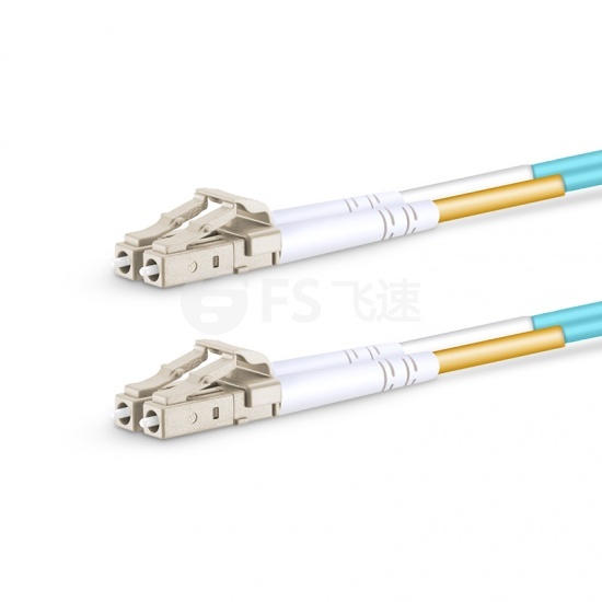 2M LC/UPC-LC/UPC万兆双工多模OM4光纤跳线-2.0mm PVC(OFNR)