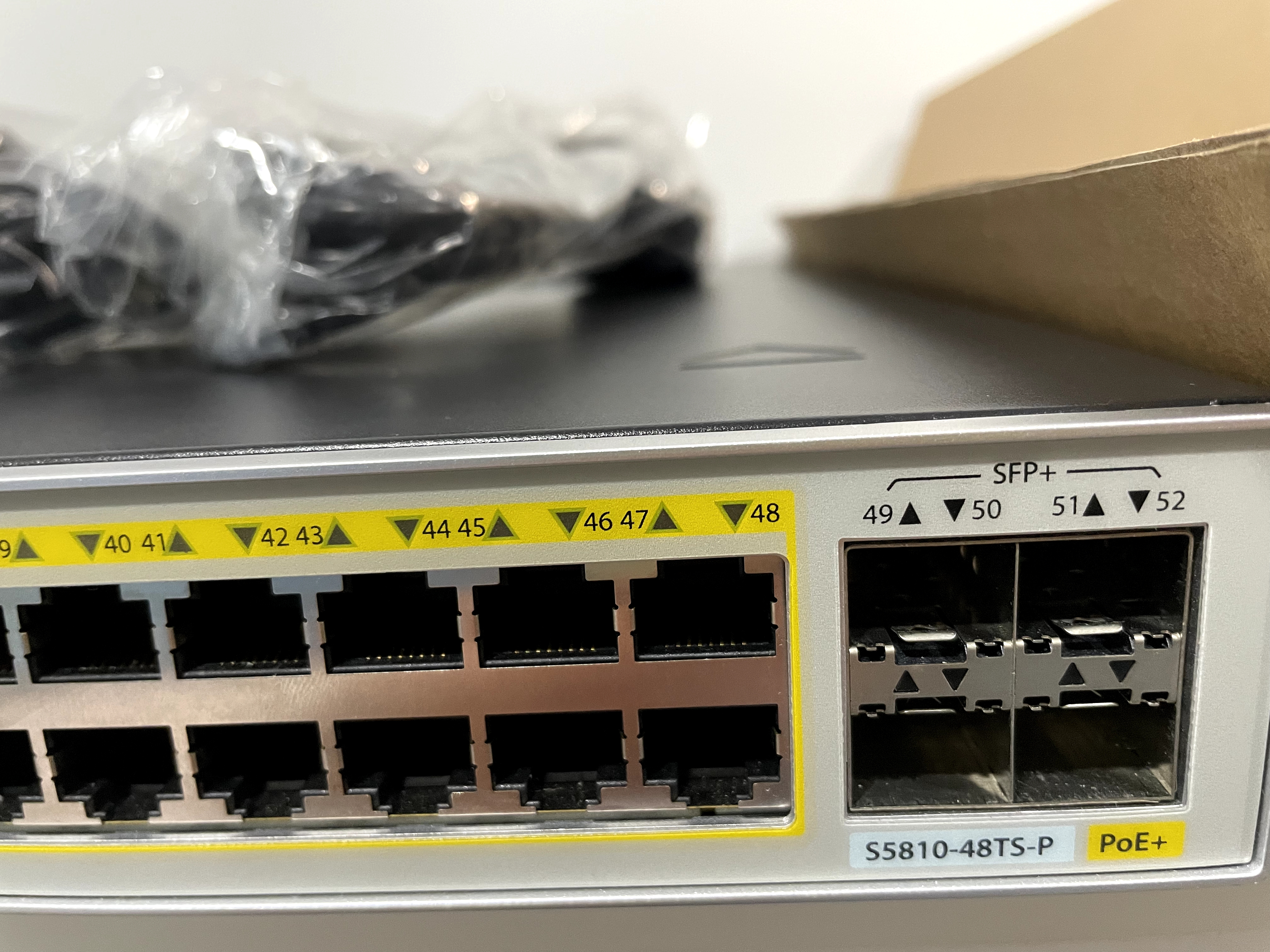 Allied Telesis AT-8000GS/48 de 48 puertos Gigabit Ethernet Switch 